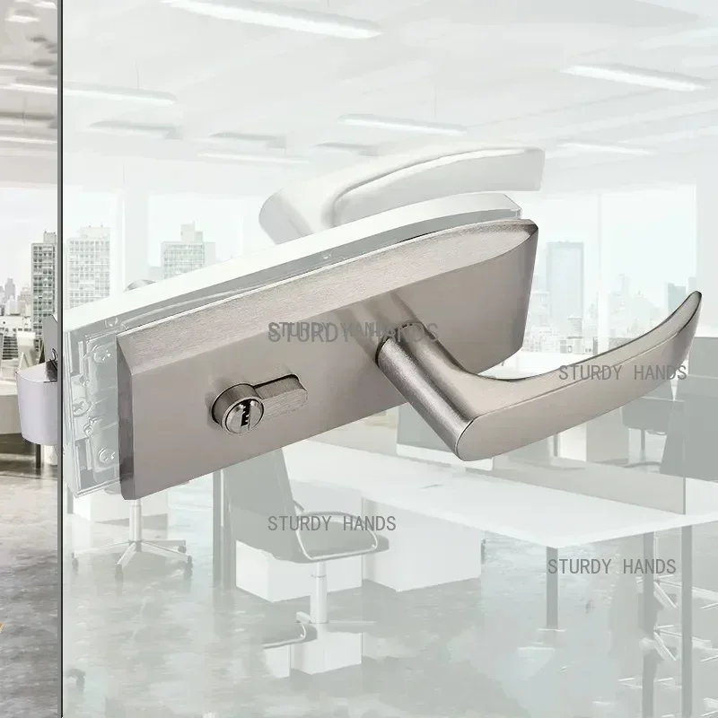 Furniture Hardware Fitting - Serrure de porte en verre de