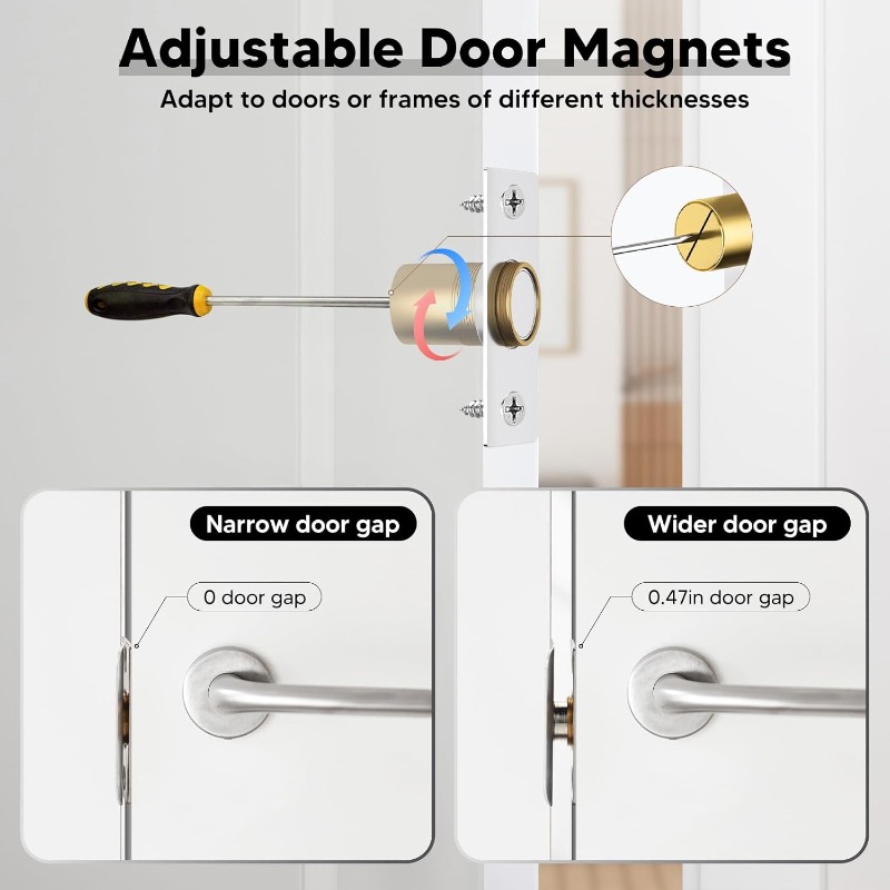 Lot de 2 loquets de porte magn - Furniture Hardware Fitting avis et prix