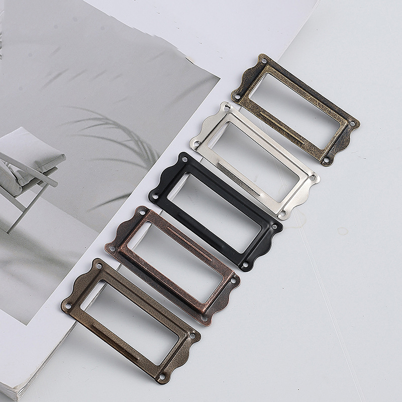 Porte-étiquette vintage pour c - Furniture Hardware Names avis et prix