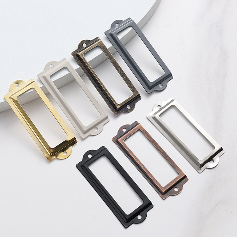 Porte-étiquette vintage pour c - Furniture Hardware Names avis et prix