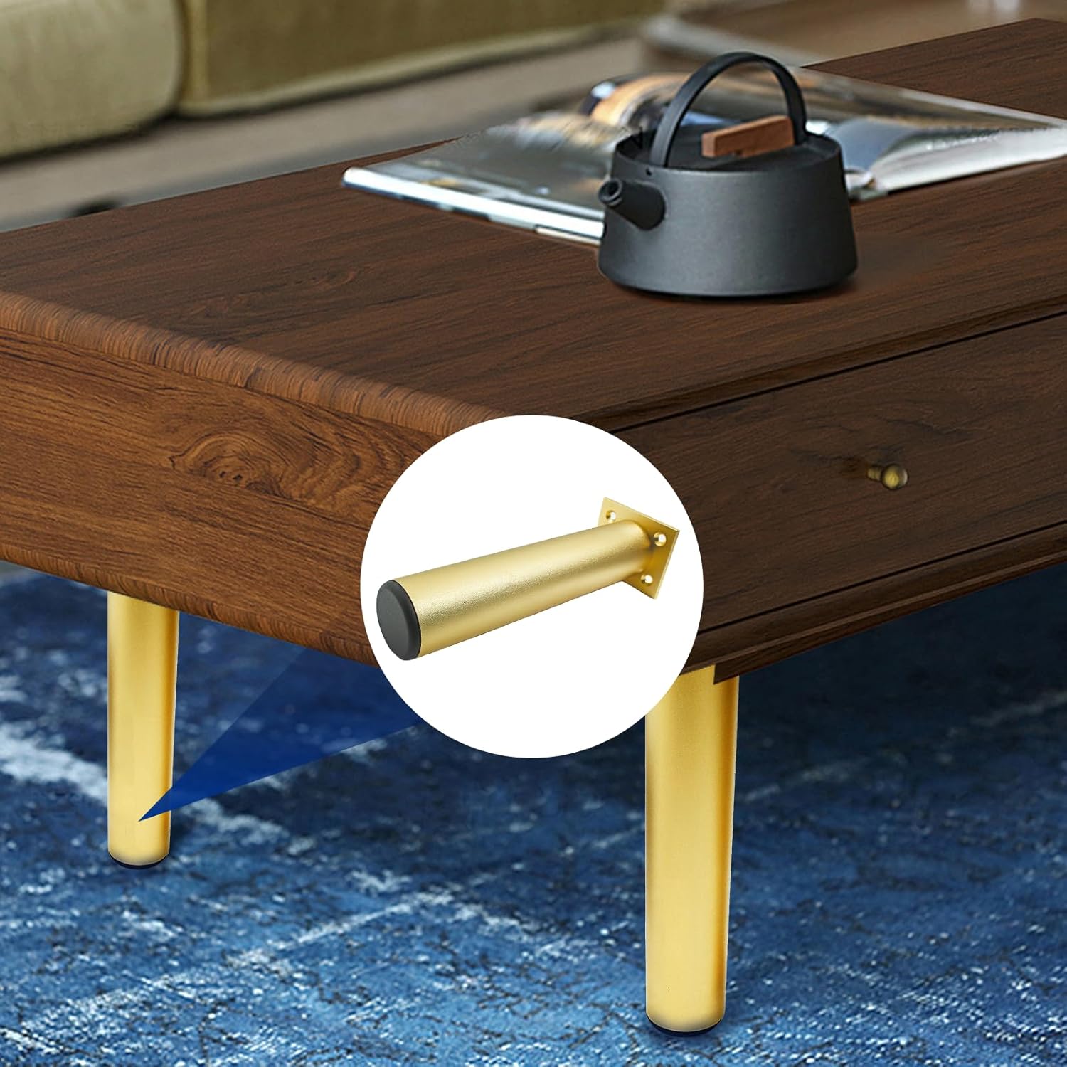 4 pièces pieds de meubles en a - Cabinet Hinge Overlay avis et prix