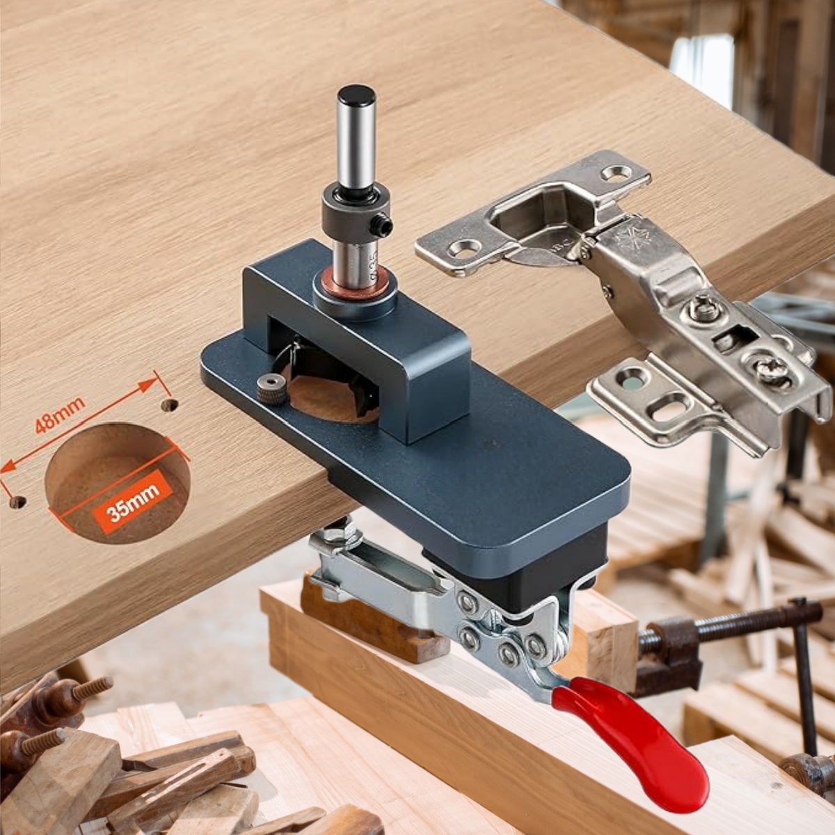 Gabarit de charnière de 35 mm  - Furniture Hardware Fitting avis et prix