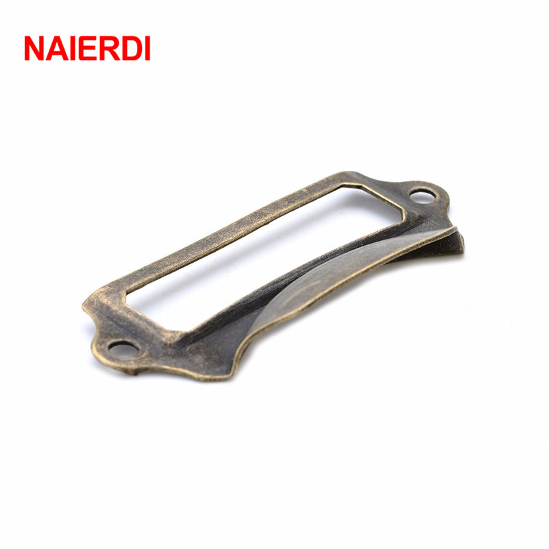 NAIERDI – porte-étiquette méta - Furniture Hardware Names avis et prix