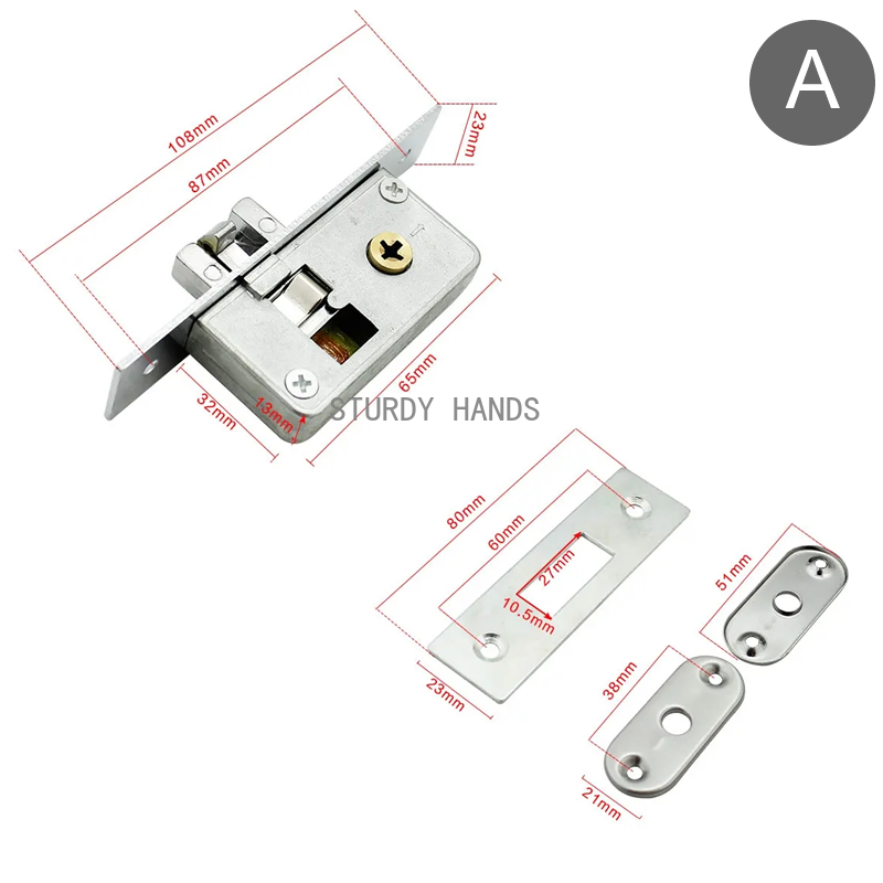 Serrure à broche en alliage po - Furniture Hardware Fitting avis et prix